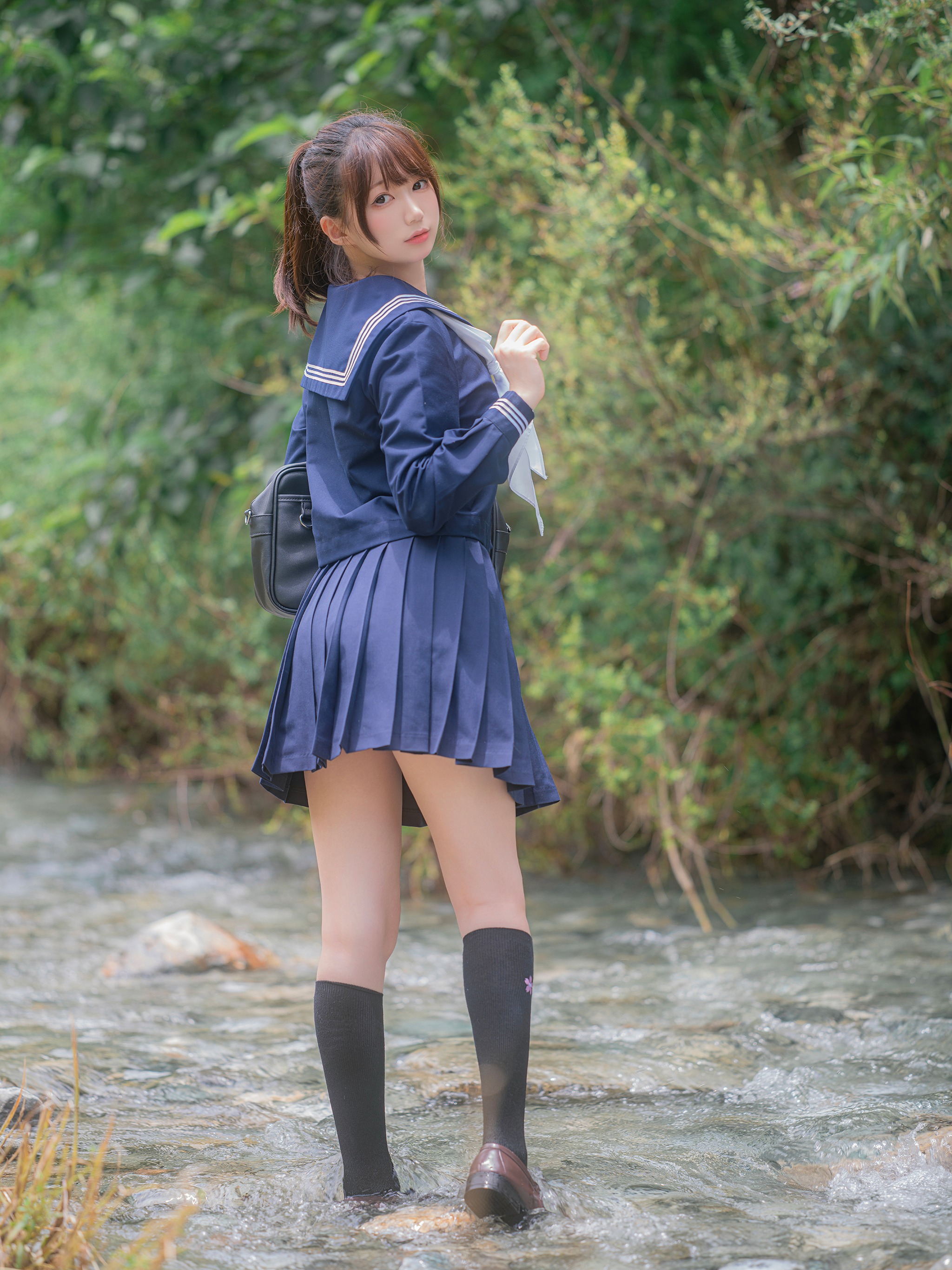 图片[1]-魔物喵 – NO.049 NAGESA魔物喵  川で水遊び[110P]-XikXak